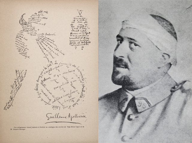 Apollinaire with Calligramme